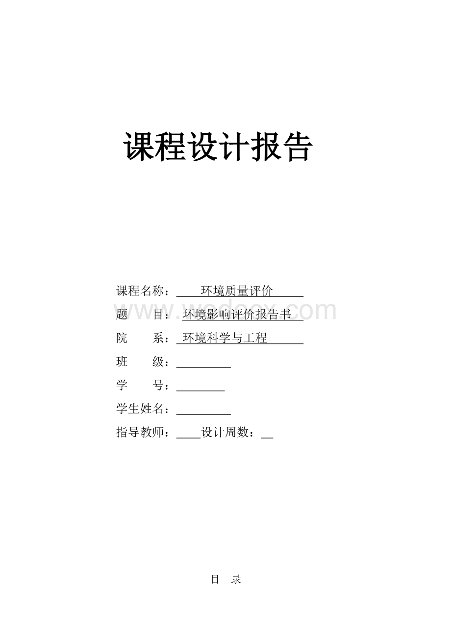 环境影响评价报告书.doc_第1页