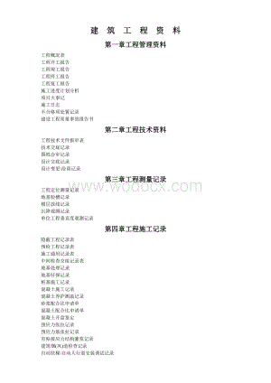 建筑工程资料(全套).doc