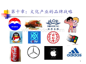 第十章文化产业的品牌战略-文化产业概论.ppt