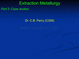 Extraction Metallurgy完整版.ppt