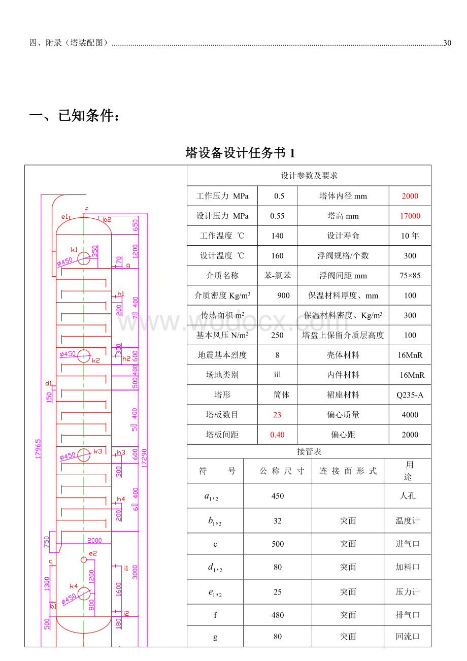 化工机械课程设计(第一组)完整.doc_第2页