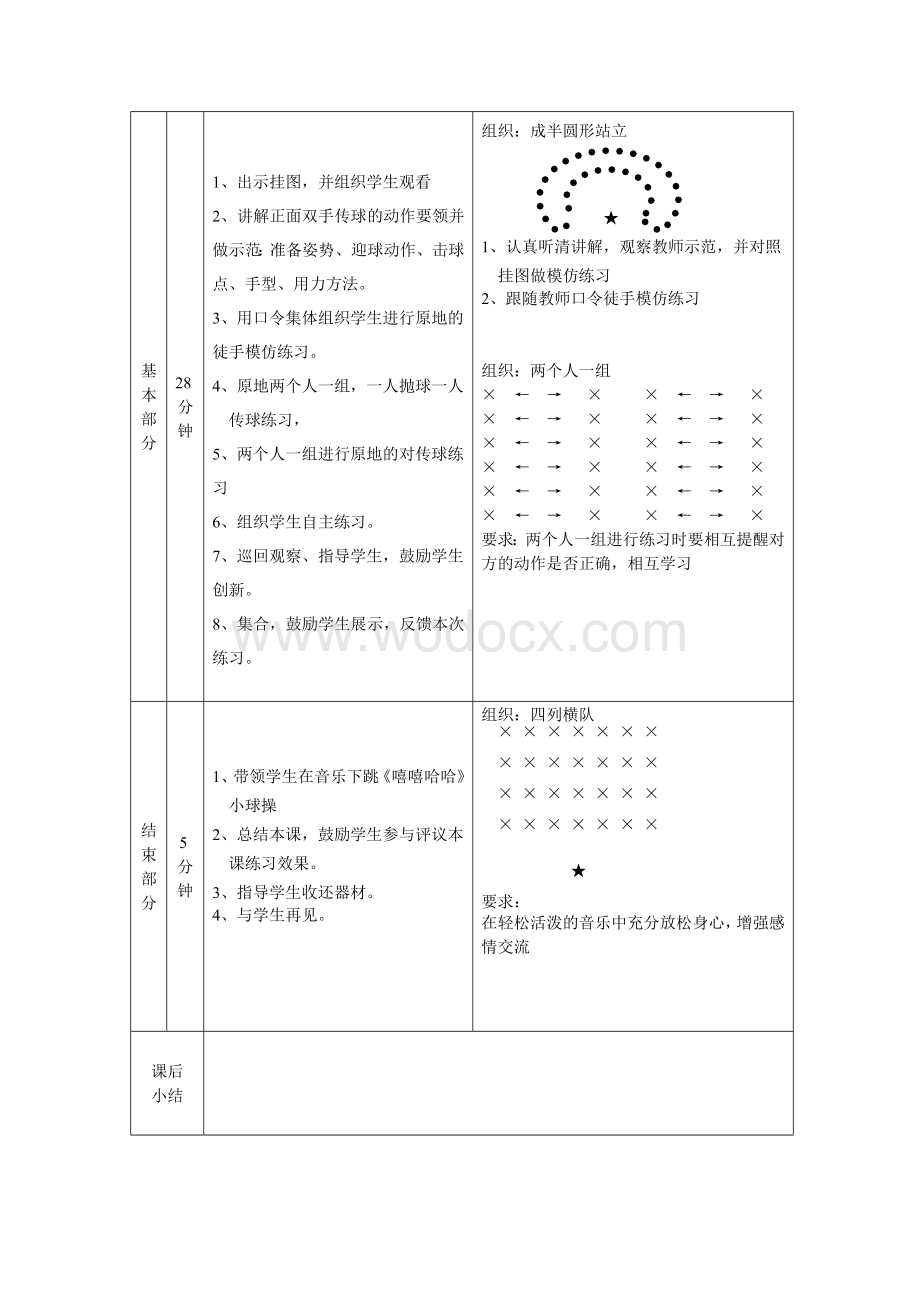 高中排球模块教案(共16课时).doc_第2页