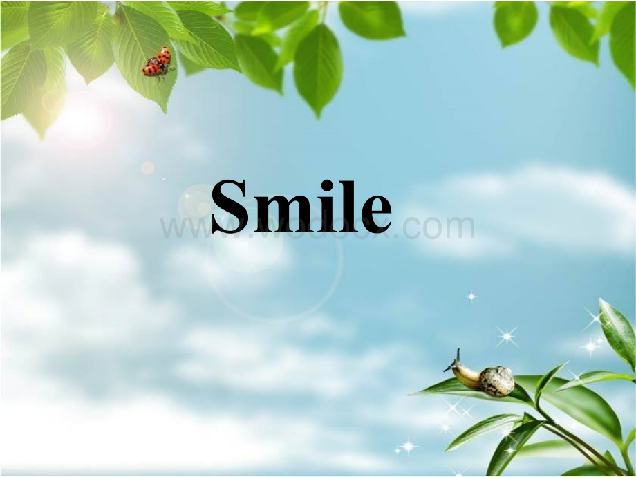英语演讲-微笑的重要性微笑的力量.ppt_第1页