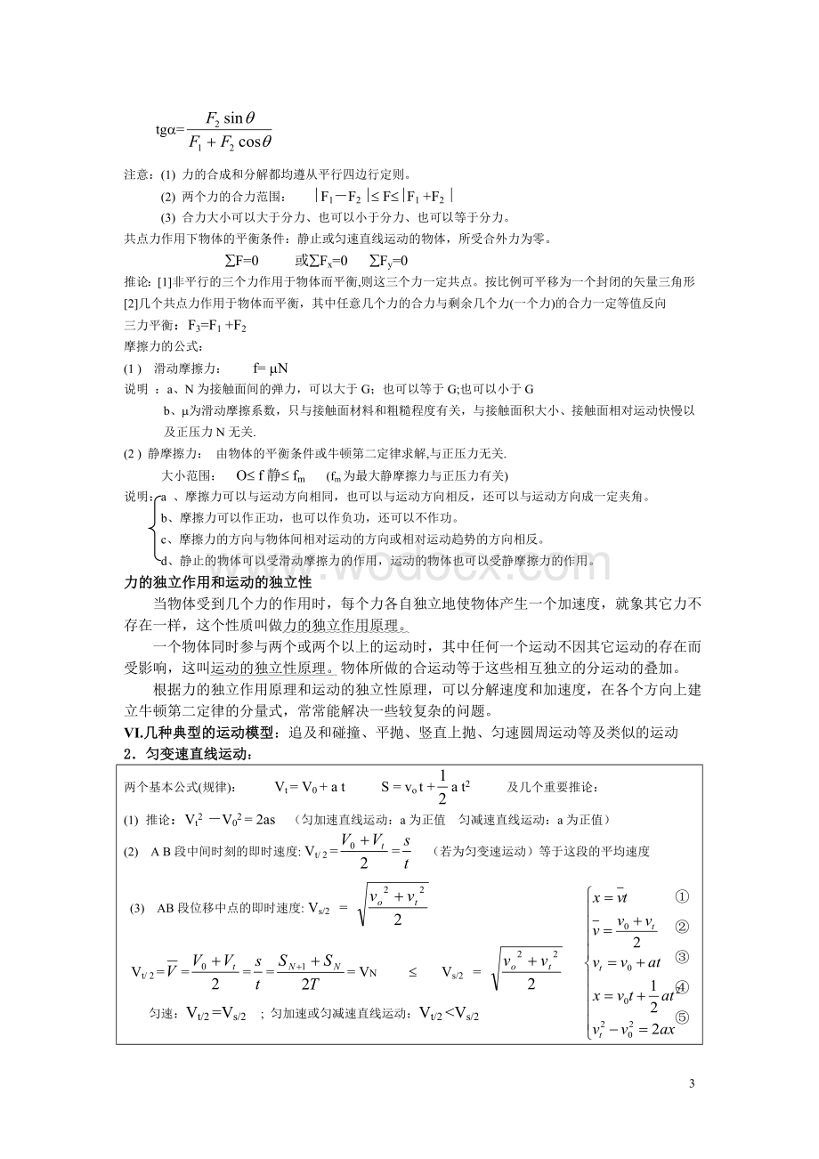 高中物理知识点总结 (2).doc_第3页