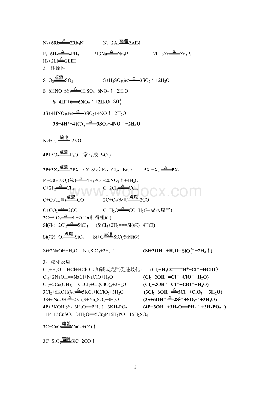 高中化学知识归纳总结.doc_第2页