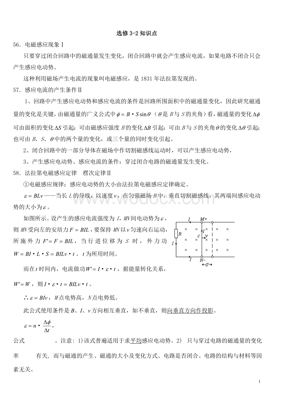 物理选修知识点总结(全).doc_第1页