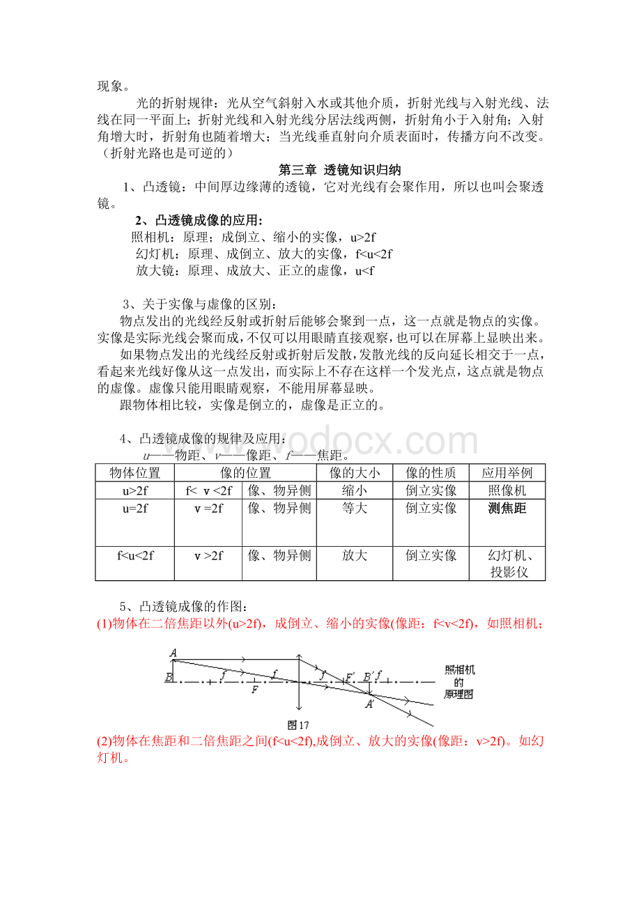 人教版初中物理知识点总结归纳(特详细)[1].doc_第2页