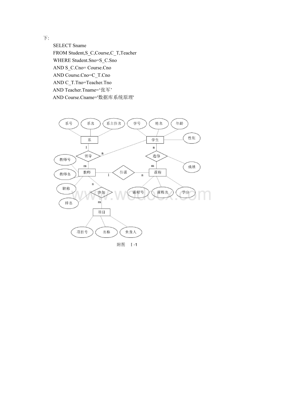 四川理工学院数据库系统原理(A)答案.doc_第3页