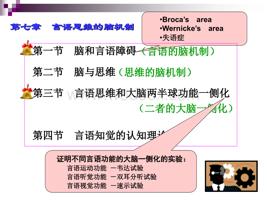 生理心理学第七章_言语与思维的脑机制.ppt_第1页