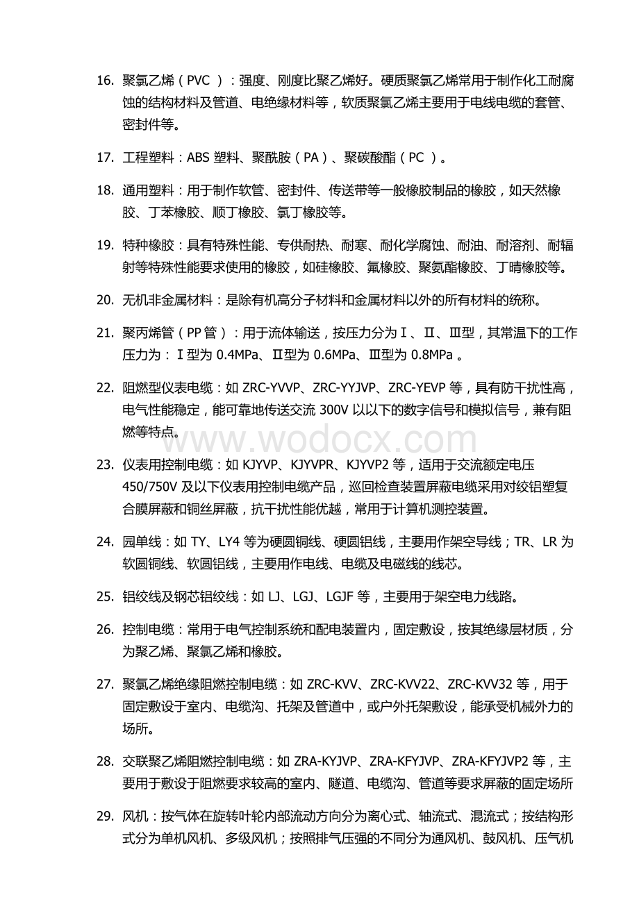 二级建造师机电实务重点总结整理资料.doc_第2页