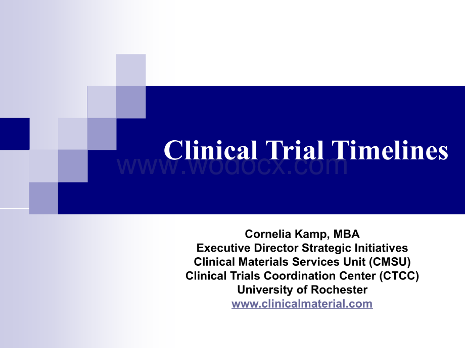 ppt课件-clinicaltrialtimelines（临床试验的时间）.ppt_第1页