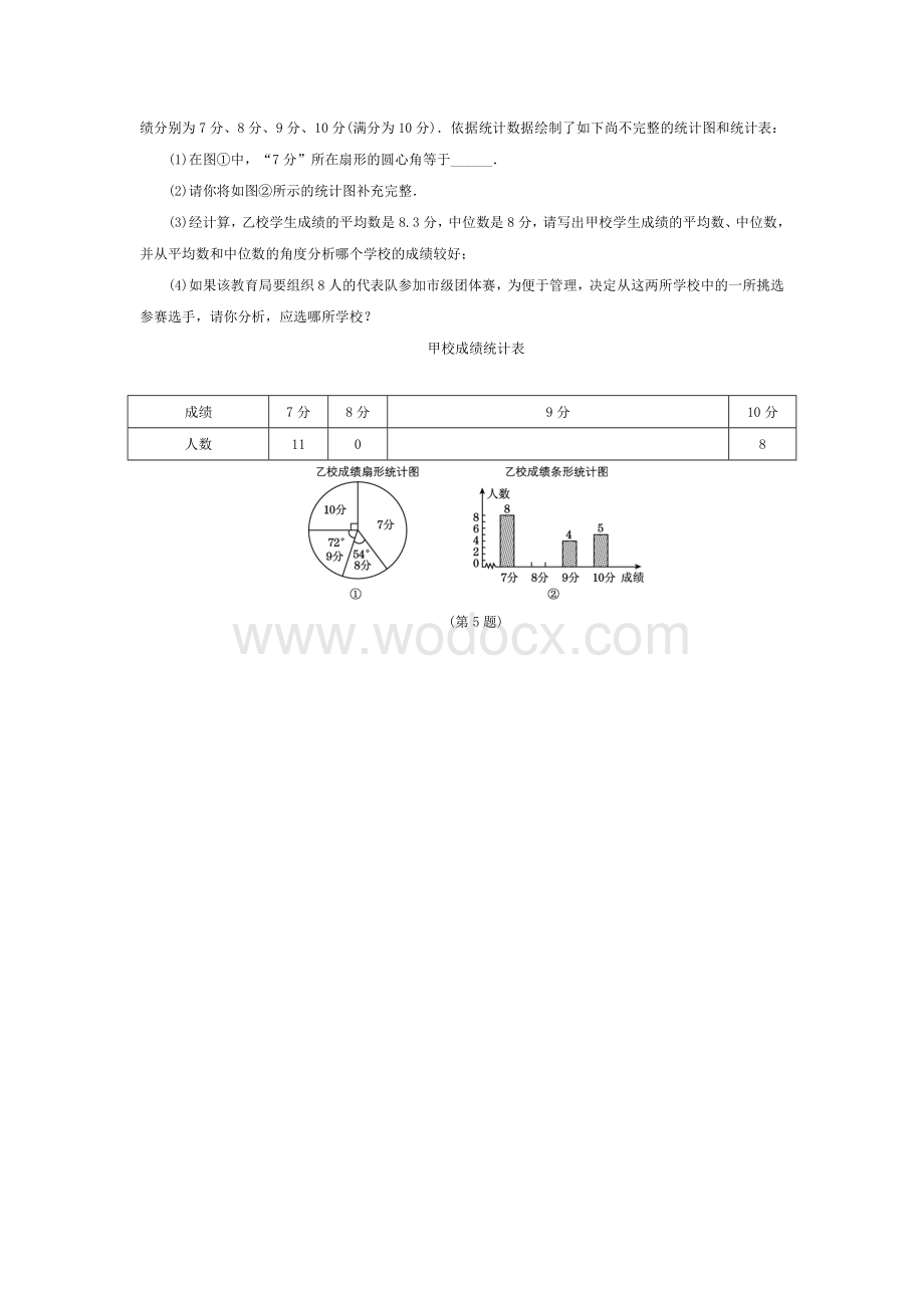 第20章《数据的分析》单元训练.doc_第3页