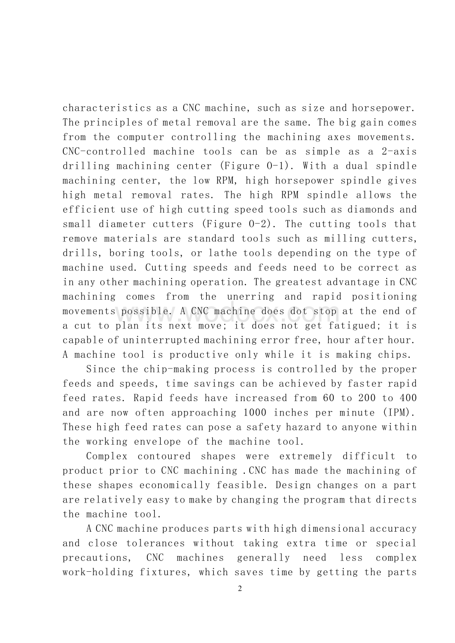 数控机床实践——数控类毕业设计外文文献翻译(中英文翻译).doc_第2页