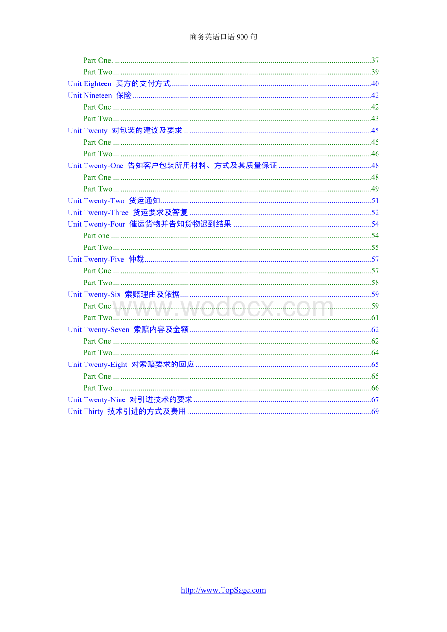 实用商务英语口语900句(有翻译和解析).doc_第2页