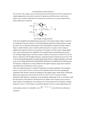 电子电气专业外文翻译--正弦脉宽调制.doc