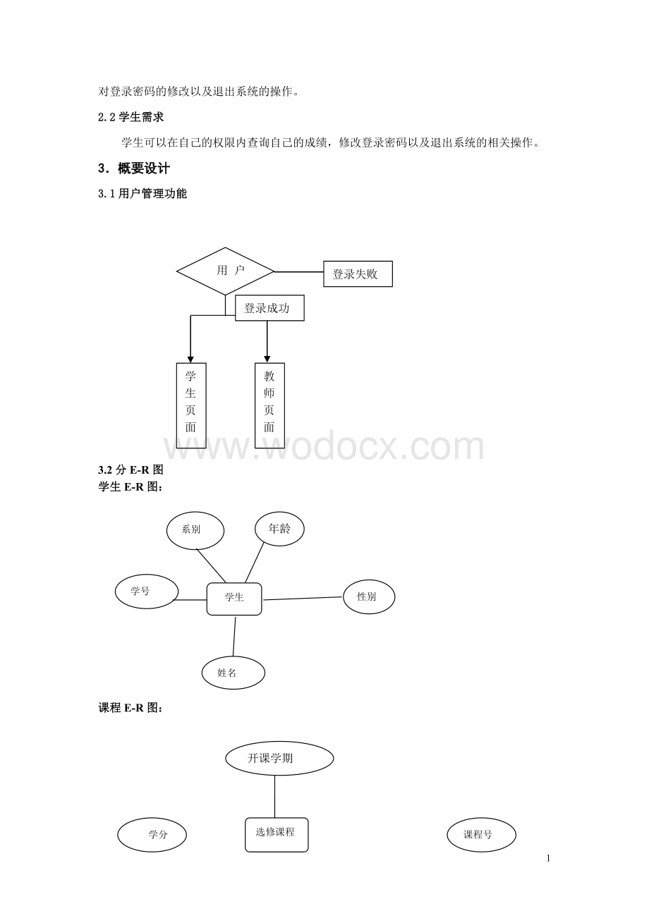 数据库与应用实验周课程设计学生成绩管理系统.doc_第2页