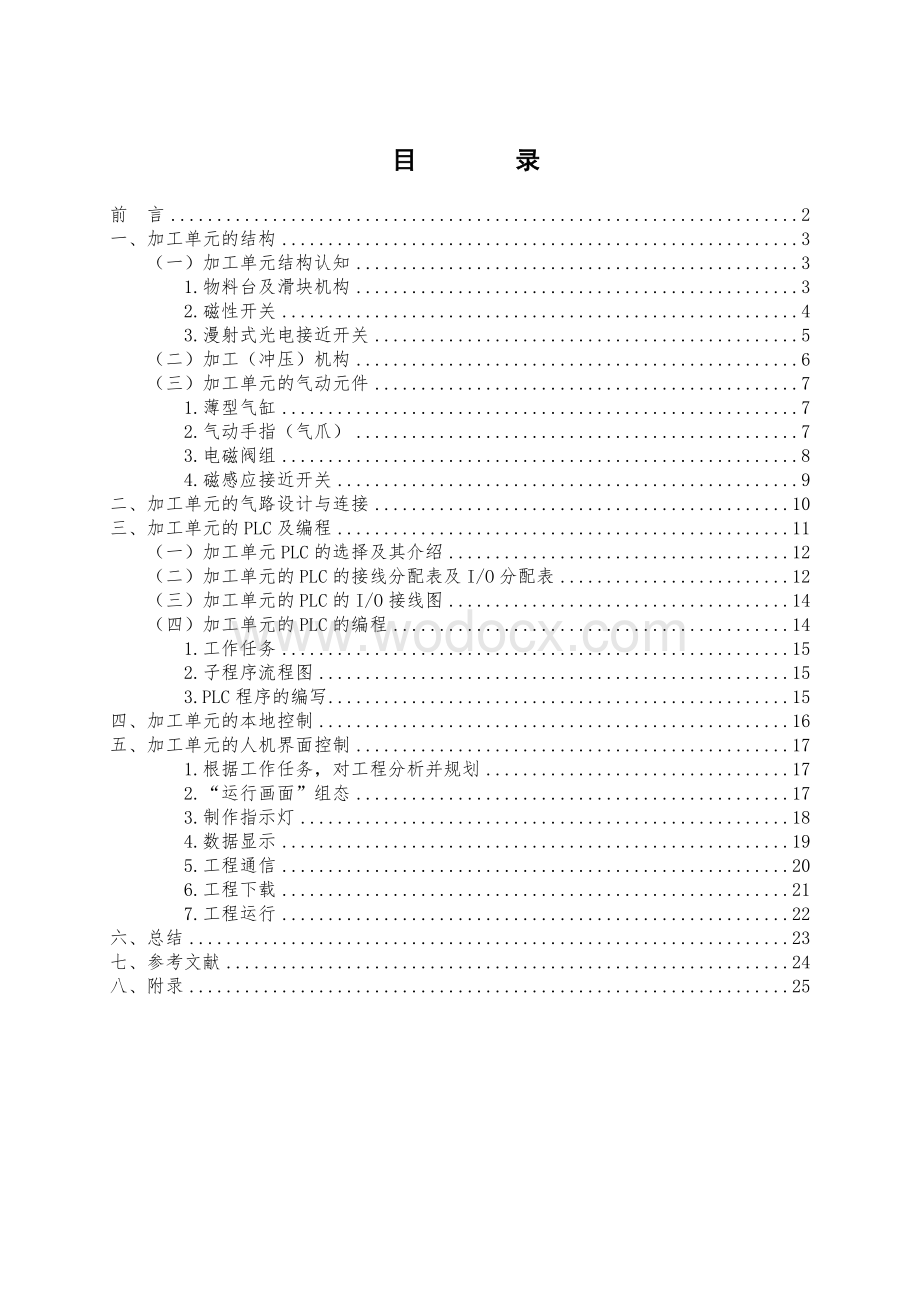 亚龙YL-335B型自动生产线加工站毕业设计.doc_第1页