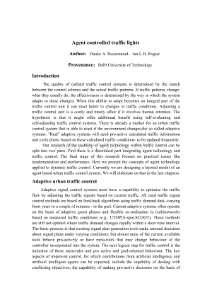 交通信号智能控制系统外文文献及翻译.doc