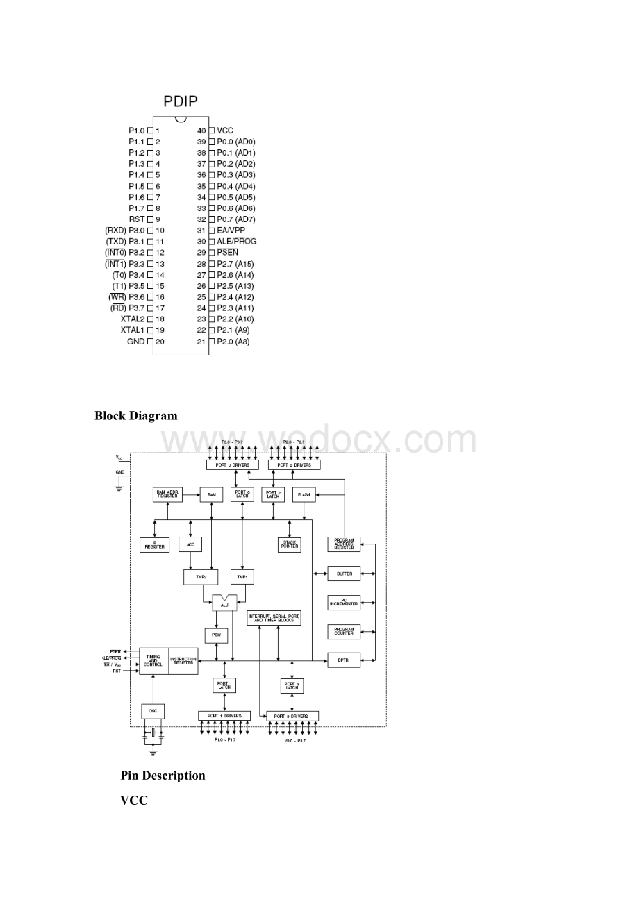 Fundamentals of Single-chip Microcomputer外文文献翻译 电子信息工程 单片机基础 中英文对照.doc_第3页