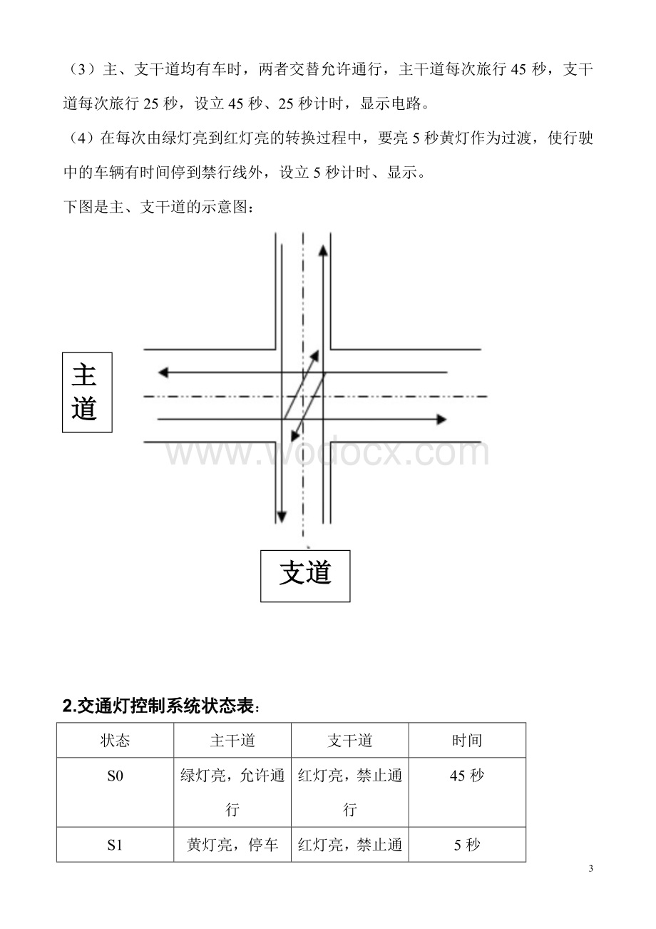 交通信号控制灯的设计.doc_第3页