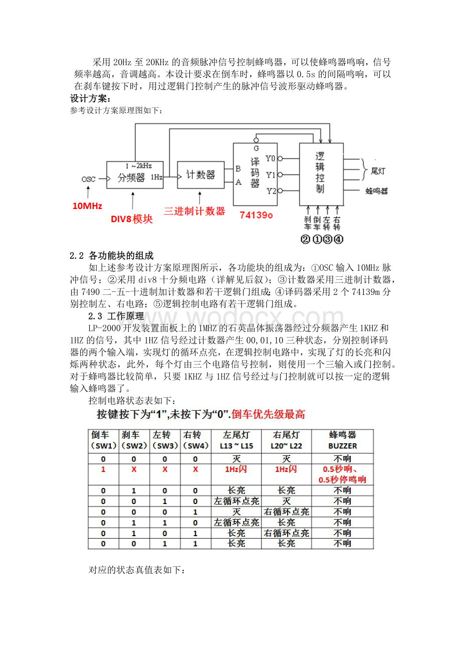 数电课设报告---LCD显示控制电路设计.docx_第3页