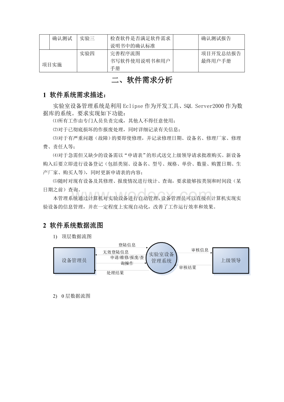 设备管理系统软件工程设计.doc_第2页