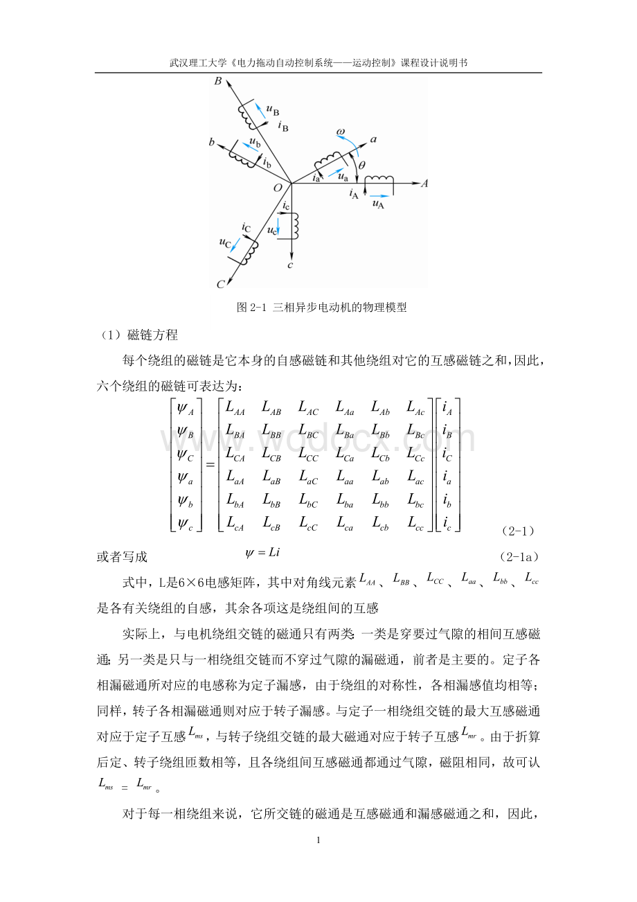 异步电机矢量控制Malab仿真.doc_第2页