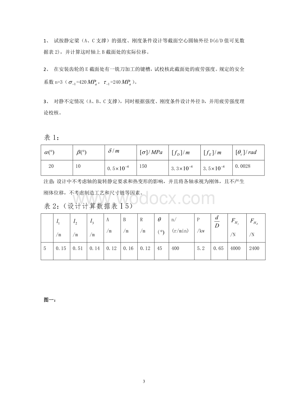 车床主轴设计材料力学设计.doc_第3页