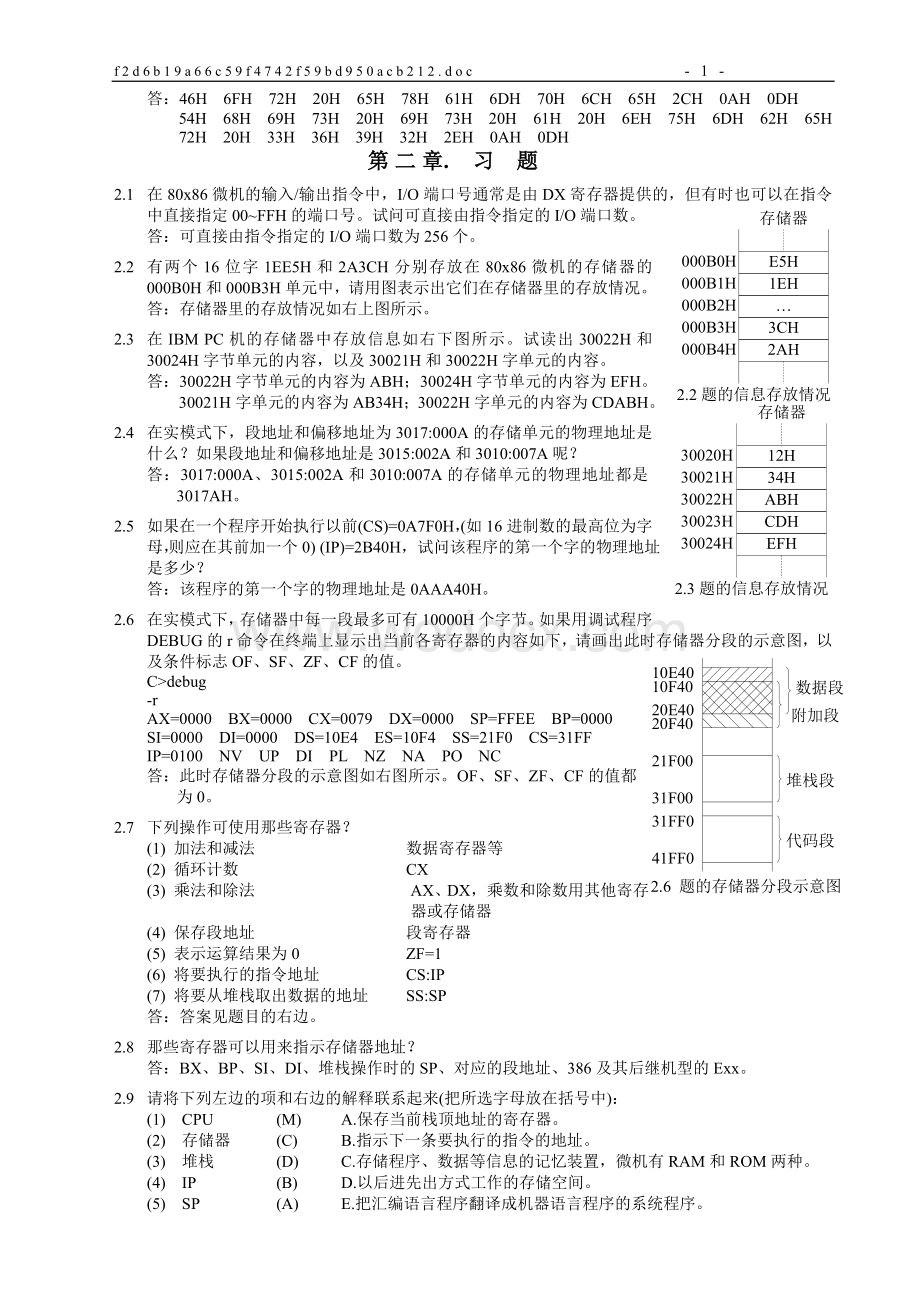 IBM-PC汇编语言程序设计答案.doc_第2页