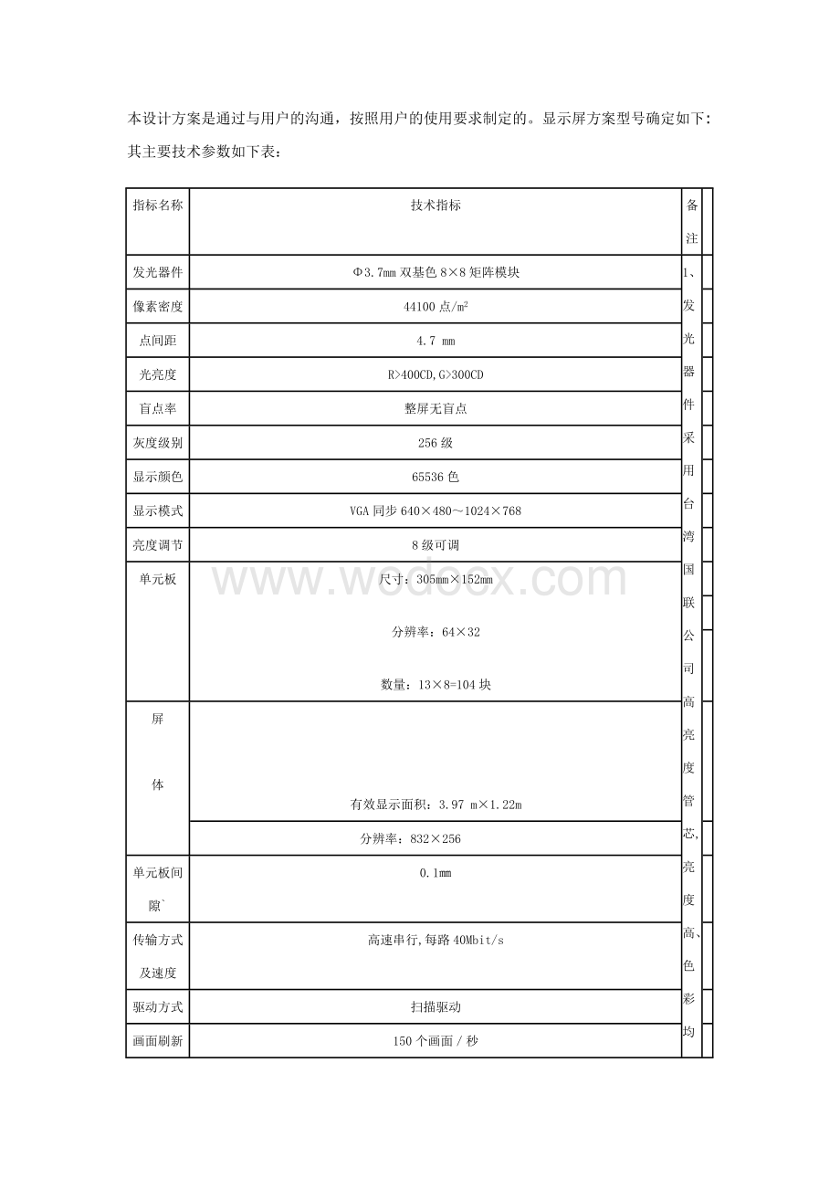 LED电子显示屏系统设计方案.doc_第3页