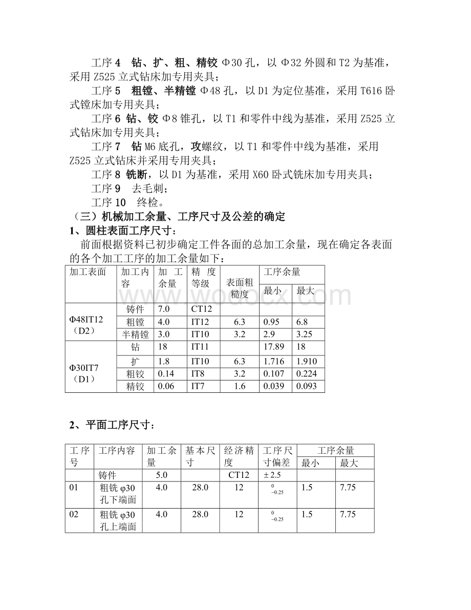 车床拔叉的工艺过程设计.doc_第3页