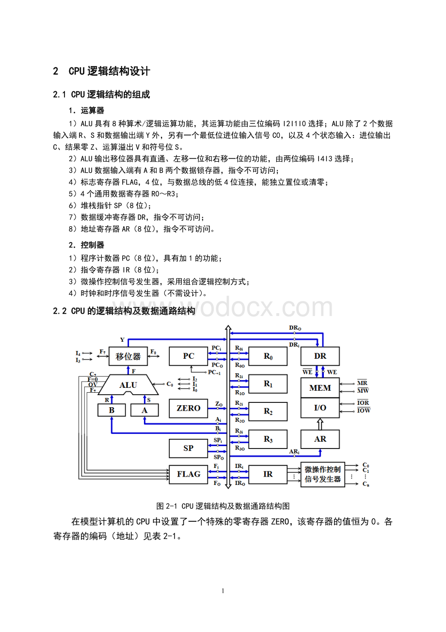 模型计算机控制器的设计.doc_第2页