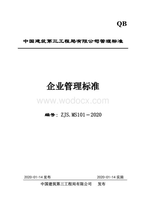 中建企业管理标准.pdf