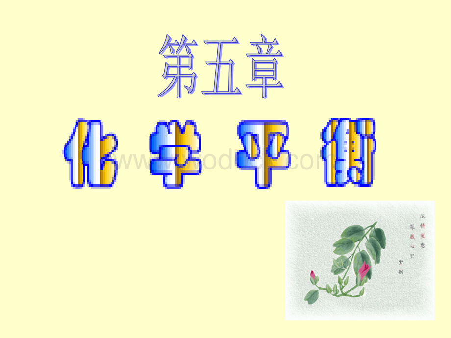 第五章 化学平衡.ppt_第1页