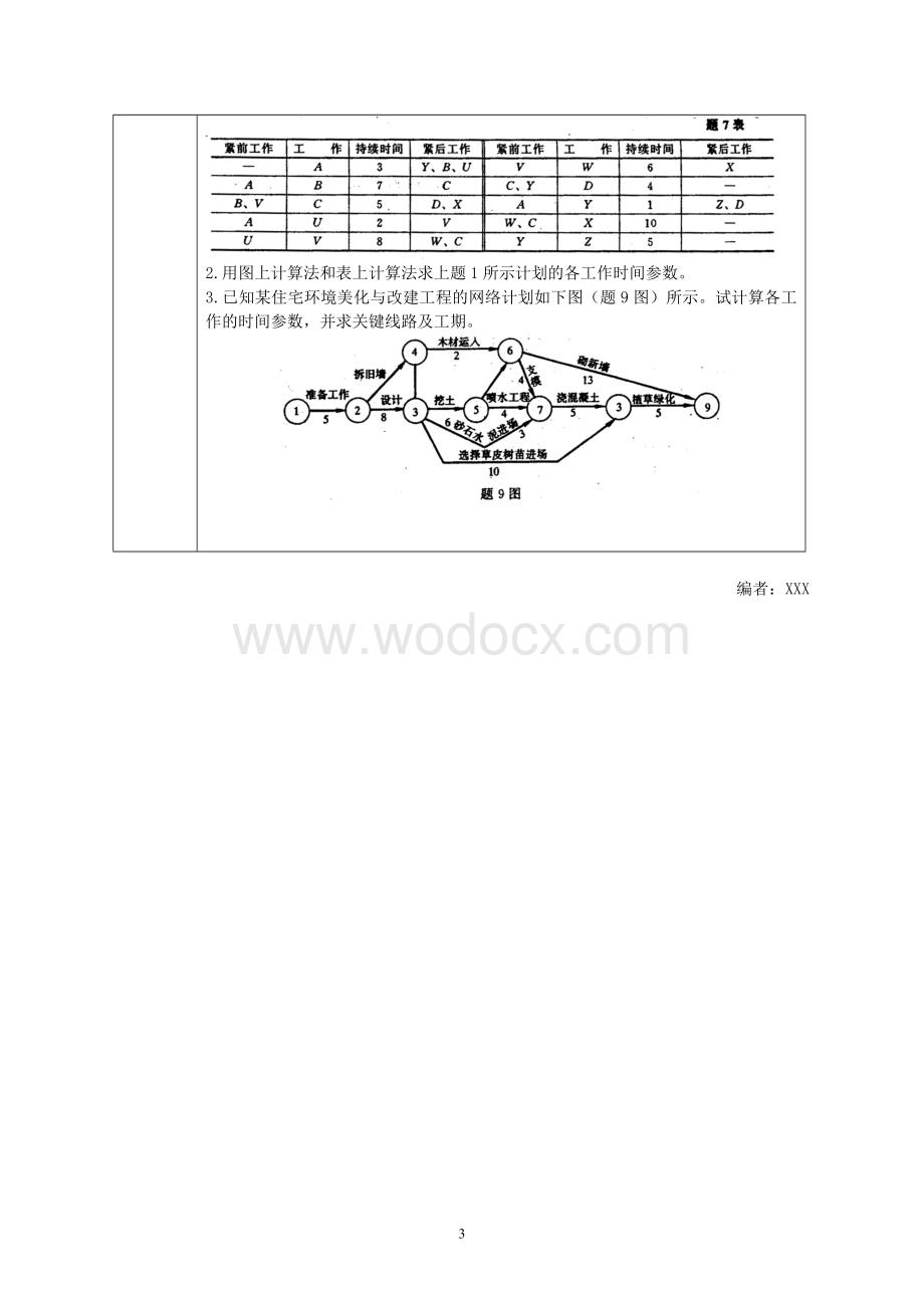 《建筑施工》课程练习题.doc_第3页