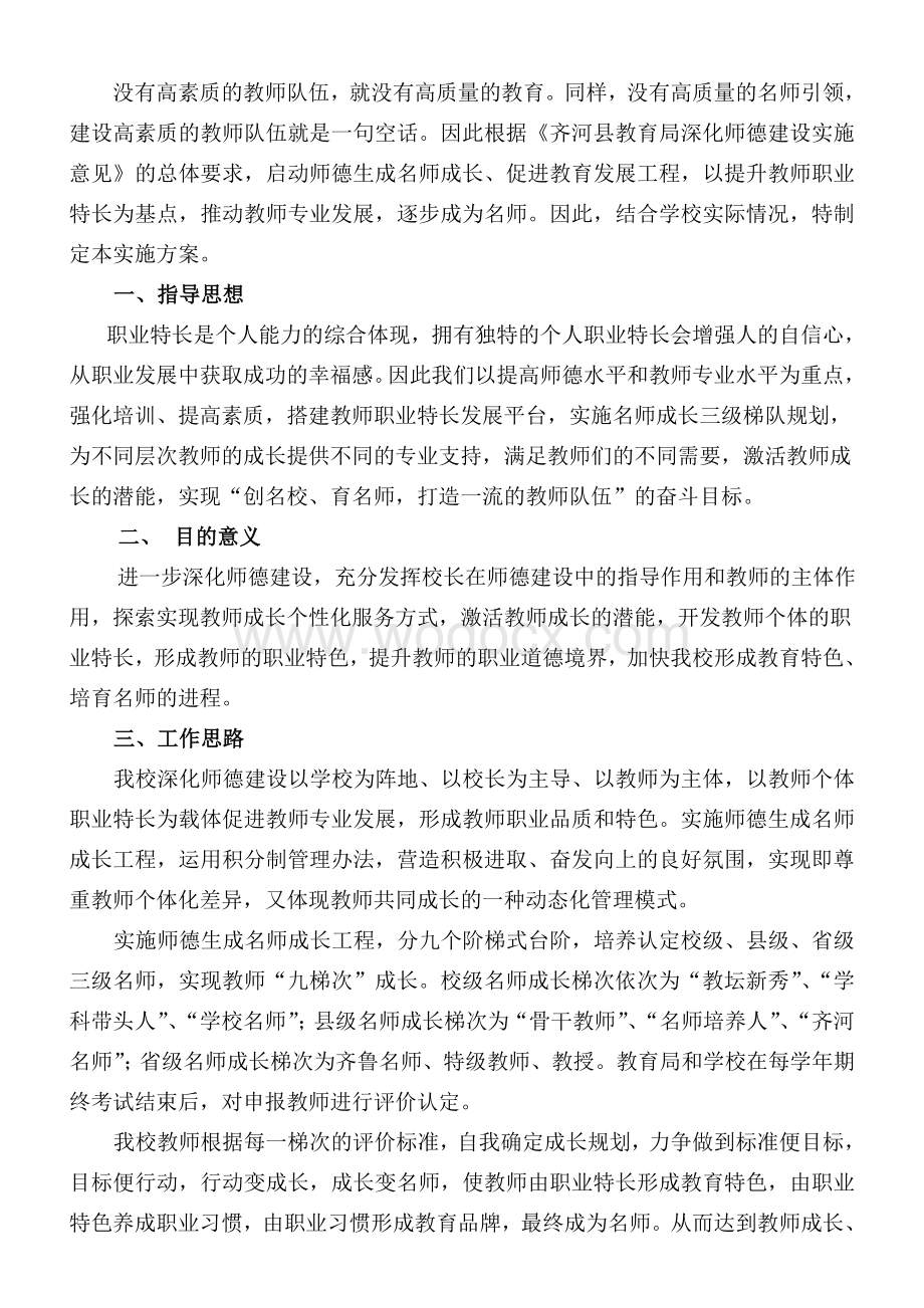 中心小学师德生成名师成长工程实施方案.doc_第2页