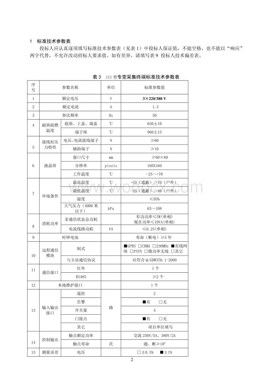 xx供电公司低压信息采集终端技术规范.doc_第3页