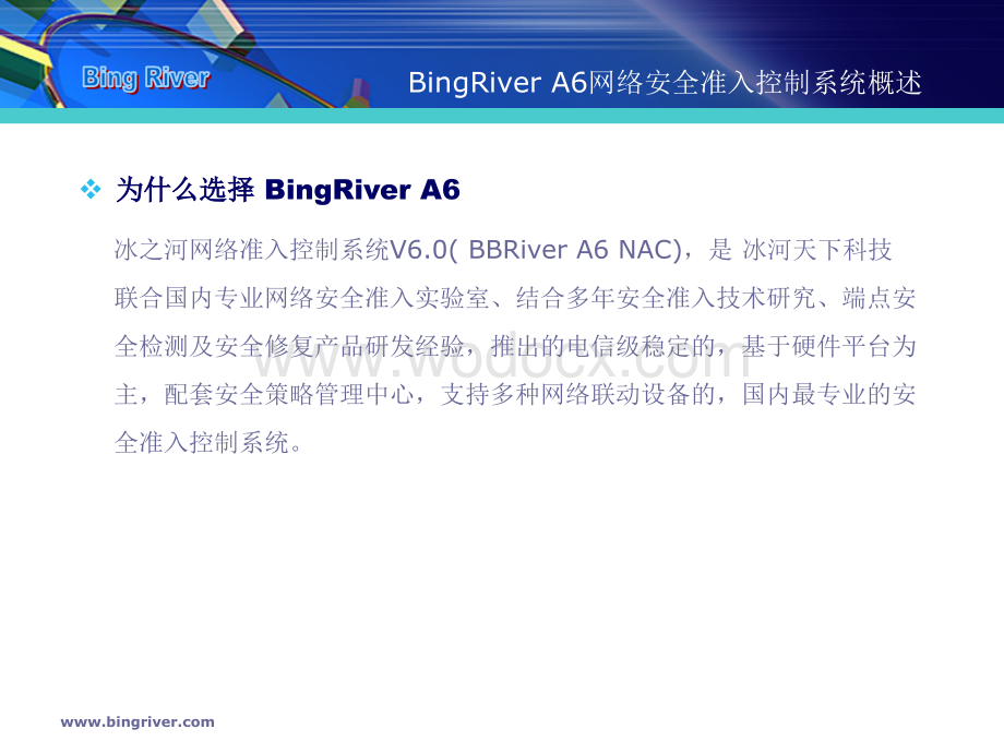 冰之河BingRiver NAC网络准入控制系统.ppt_第3页