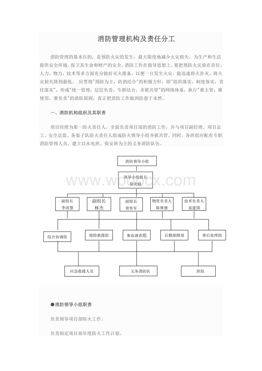 消防管理机构及责任分工.doc_第2页