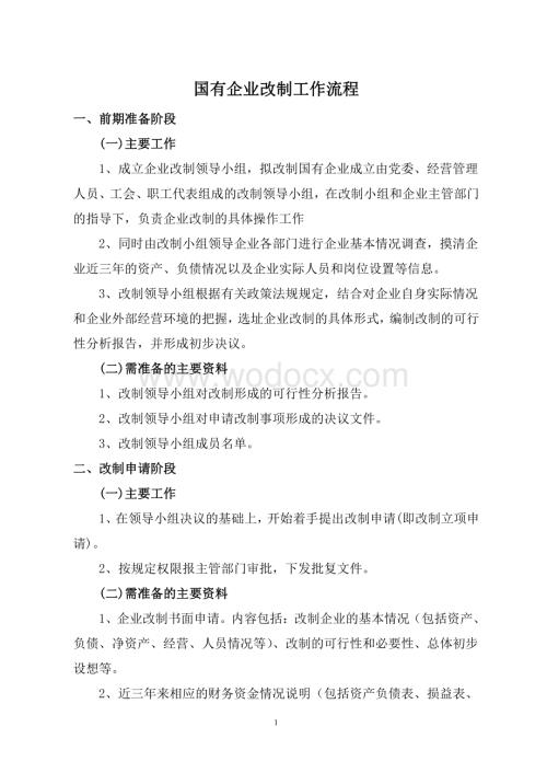 国有企业改制流程资料.pdf