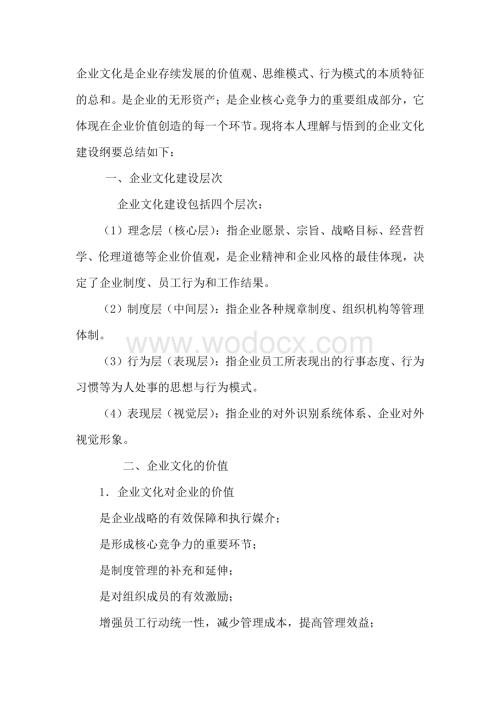 企业文化建设纲要资料整理.pdf