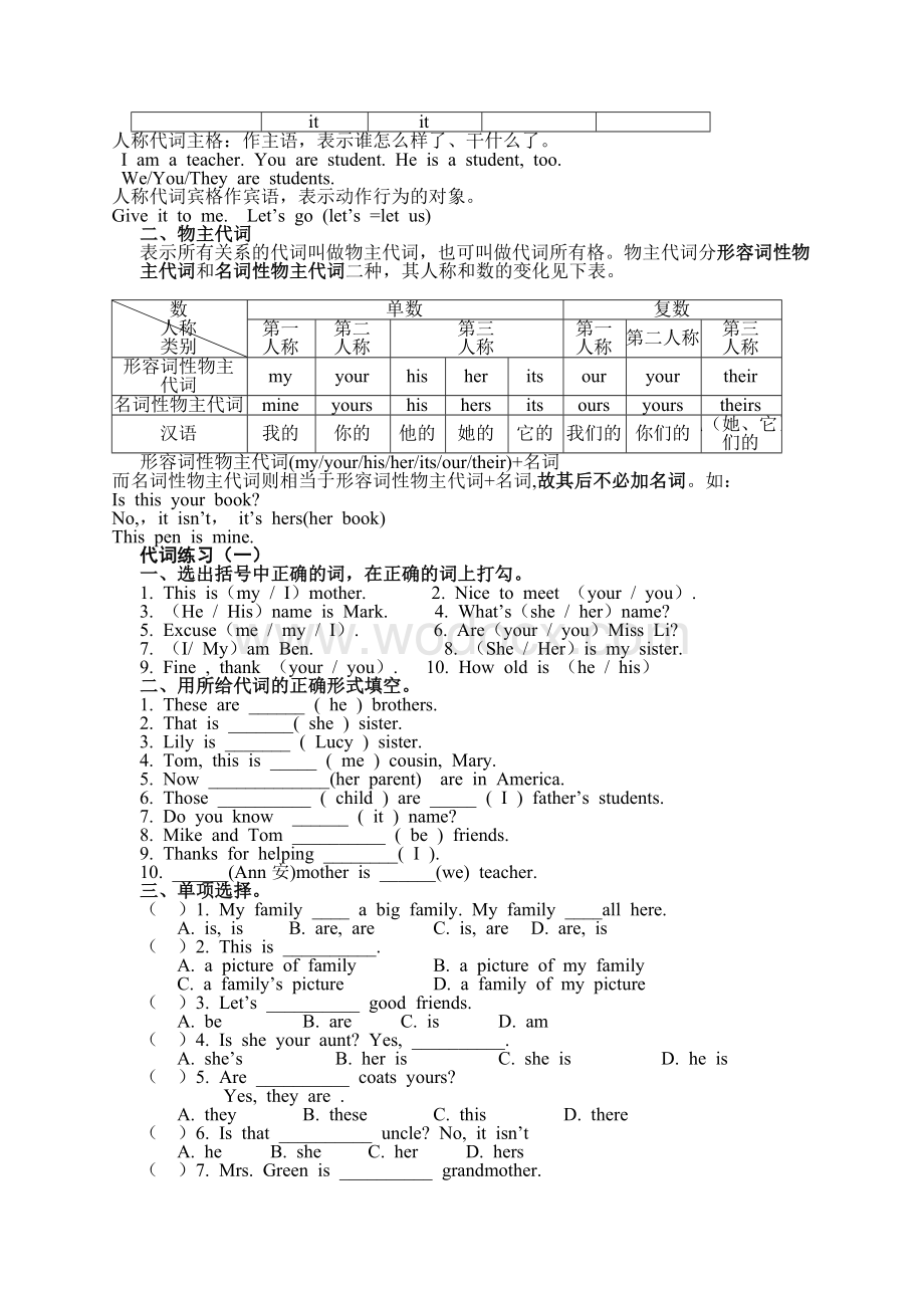 初一英语语法知识点总结.doc_第2页