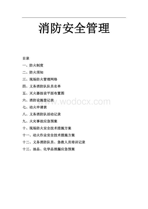 消防安全管理台账.docx