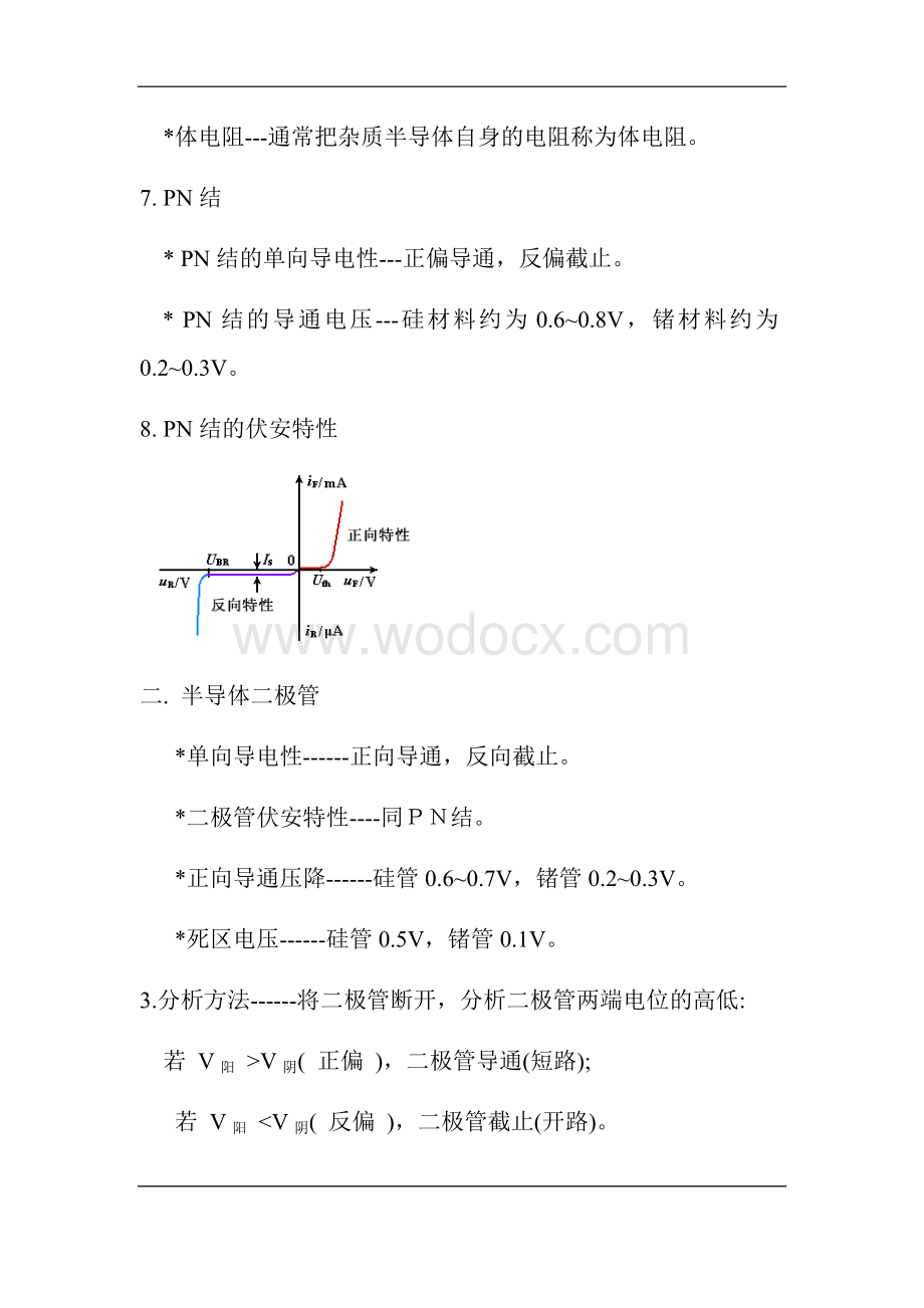 模拟电子技术总结复习资料.docx_第2页