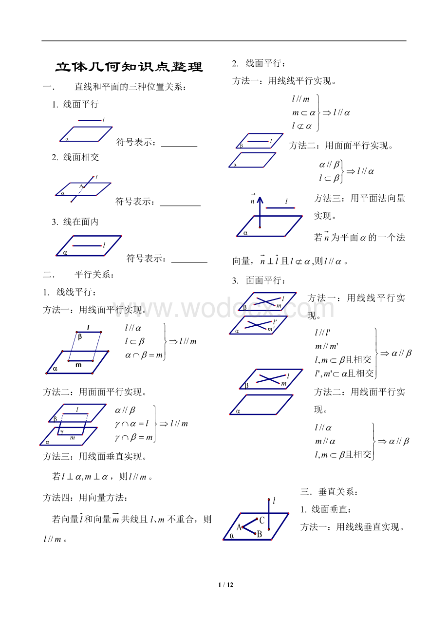 立体几何知识点总结.doc_第1页