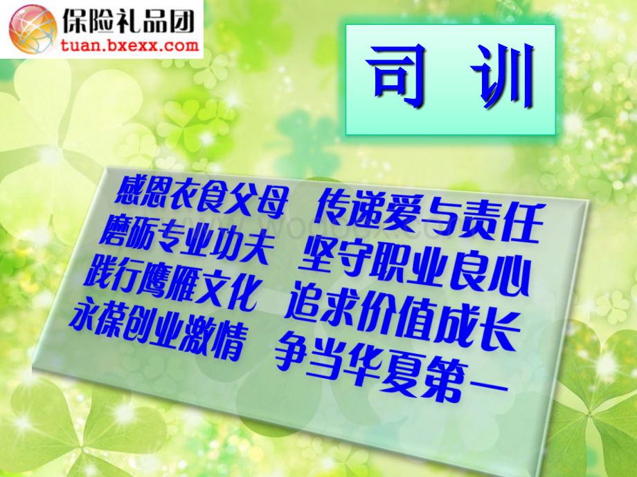 保险公司早会流程.ppt_第3页