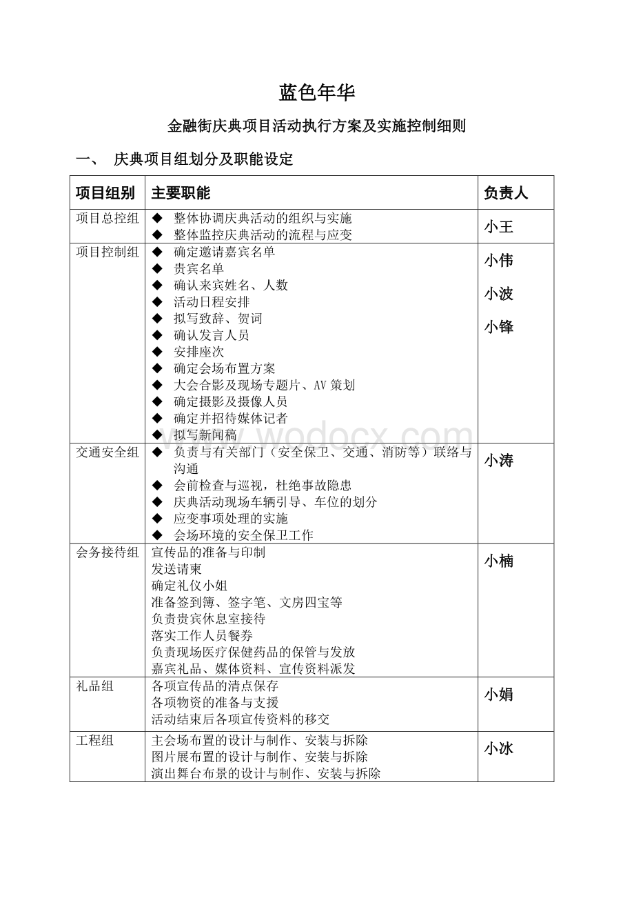 蓝色年华活动执行案.doc_第2页