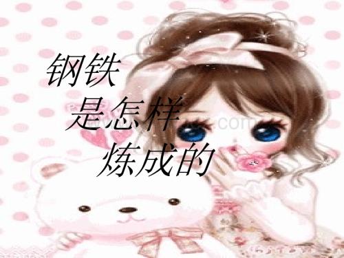 钢铁是怎样炼成的[1].ppt