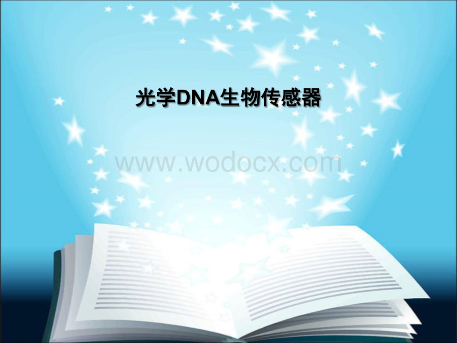 光学DNA生物传感器.ppt_第1页