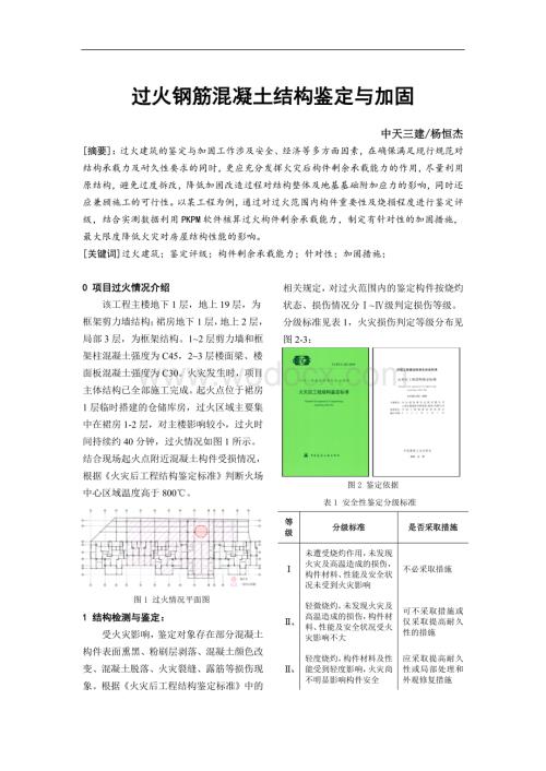 过火钢筋混凝土结构鉴定与加固.pdf